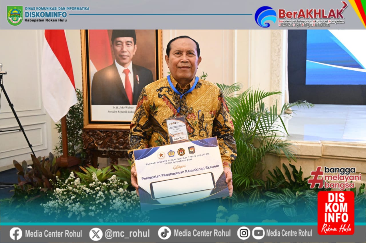 Bupati Rohul terima alokasi insentif fiskal tahun berjalan TA 2024 pada ...