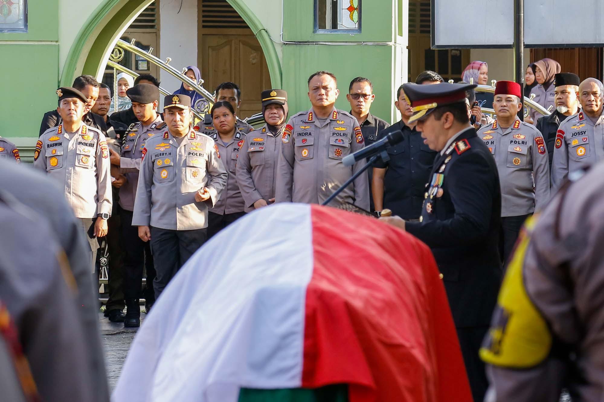 Polda Riau Berduka, Almarhum Brigadir Dedi Handoko Gugur Saat Latihan ...